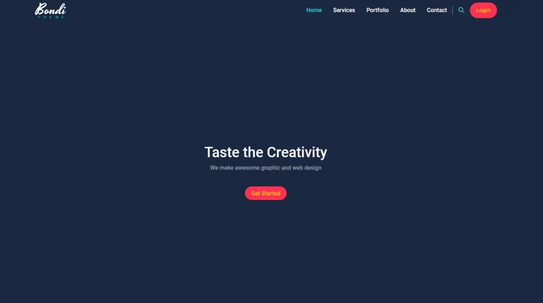 Image of Bondi Theme Bootstrap 5